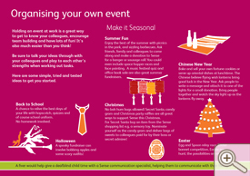 Page from Sense Fundraising Pack